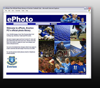 Everton Footbal Club Photo Library